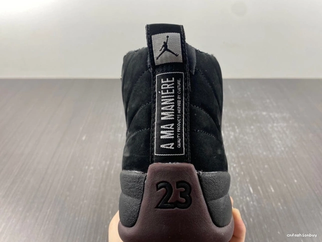 12 Maniere Retro DV6989-001 Ma Jordan Black A 0822